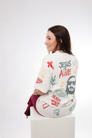 Camisa Oversized Cristã “Jesus” – Lançamento Exclusivo ONLY